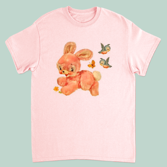 Camiseta Conejo Rosa