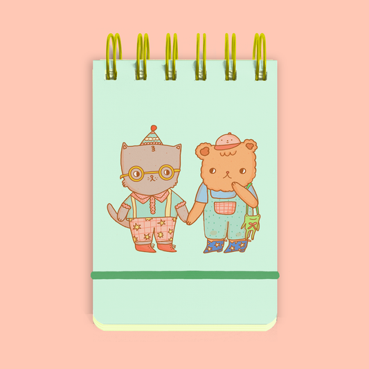 Gato y Oso  ‧₊˚ ⋅ Libreta de notas