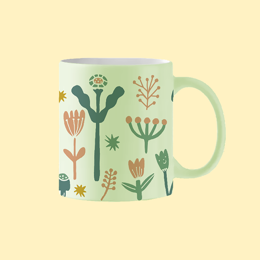 Flora ✧･ﾟ: Taza 10oz