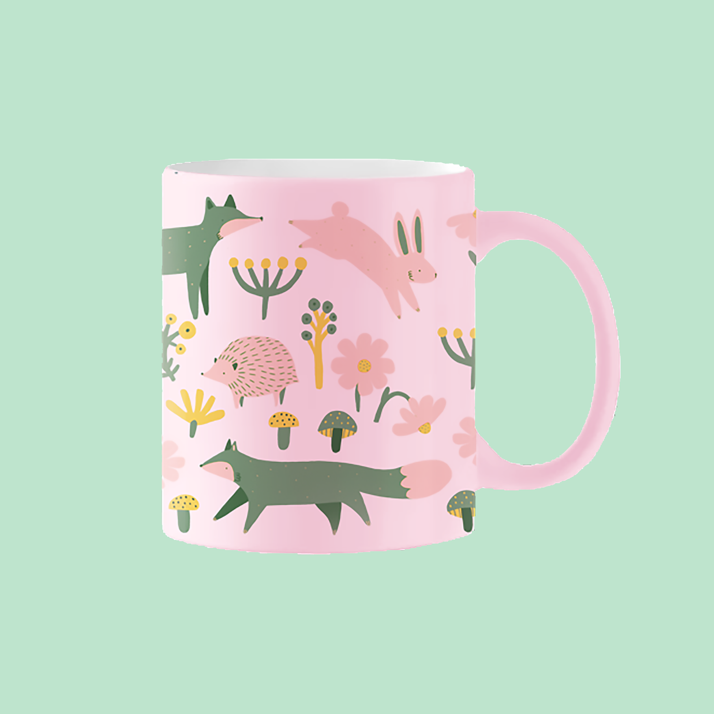 Bosque rosa ✧･ﾟ: Taza 10oz