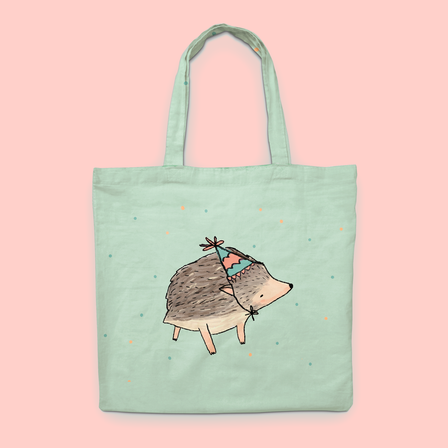 Tote Bag Erizo Menta